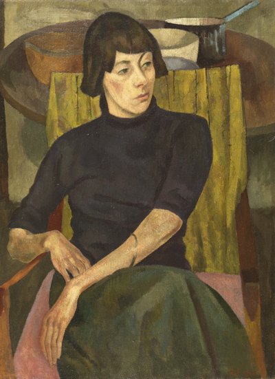 Portret van Nina Hamnett, 1917 door Roger Eliot Fry